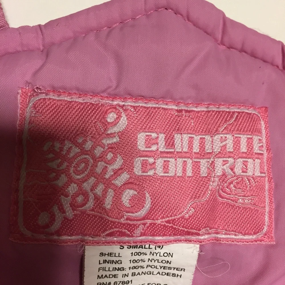 Climate Control Girls Bib Style Overalls